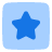 Interface Favorite Star Square icon - Free transparent PNG, SVG. No Sign up needed.