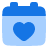 Interface Calendar Favorite Heart icon - Free transparent PNG, SVG. No Sign up needed.