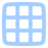 Interface Edit Artboard Grid On icon - Free transparent PNG, SVG. No Sign up needed.