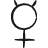 Astrology Symbol Mercury Icon from Freehand Duotone Set