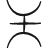 Astrology Symbol Proserpine Icon from Freehand Duotone Set