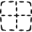 Cell Formating Border None icon - Free transparent PNG, SVG. No Sign up needed.