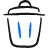 Delete Bin 2 icon - Free transparent PNG, SVG. No Sign up needed.