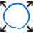 Expand Arrow Circle icon - Free transparent PNG, SVG. No Sign up needed.