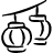 History Chinese Lantern Icon from Freehand Set
