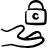 Lock Hand Share icon - Free transparent PNG, SVG. No Sign up needed.