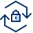 Synchronize Lock Encrypt 2 Icon from Cyber Duotone Set