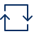 Synchronize Square 2 Icon from Cyber Line Set