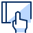 Hand Tablet 2 Icon from Cyber Duotone Set