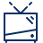 Television 1 Icon from Cyber Line Set
