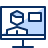 Television News Icon from Cyber Duotone Set