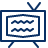 Television Vintage Icon from Cyber Line Set
