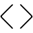 Angle Brackets Icon from Streamline Light 3.0 Set