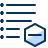 List Subtract Icon from Cyber Duotone Set