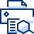 Printer View Icon from Cyber Duotone Set