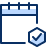Calendar Check 2 icon - Free transparent PNG, SVG. No Sign up needed.