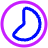 Loader Progress Bar Count 63 Icon from Plump Neon Set