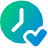 Time Schedule Set Icon from Plump Gradient Set