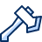 Axe Icon from Cyber Duotone Set