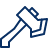 Axe Icon from Cyber Line Set