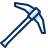Pickaxe Icon from Cyber Duotone Set