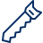 Woodsaw Icon from Cyber Line Set