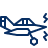 Airplane 3 Icon from Cyber Line Set