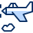 Airplane 4 Icon from Cyber Duotone Set