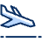 Airplane Arrival Icon from Cyber Duotone - Free Set