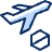 Airplane Departure Cancel Icon from Cyber Duotone - Free Set