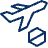 Airplane Departure Cancel Icon from Cyber Line - Free Set
