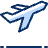 Airplane Departure Icon from Cyber Duotone - Free Set
