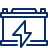Battery Car Icon from Cyber Line Set