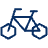 Bicycle 1 Icon from Cyber Duotone - Free Set