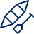 Boat Icon from Cyber Line Set