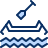 Canoe Icon from Cyber Duotone Set