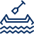 Canoe Icon from Cyber Line Set