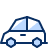 Car 9 Icon from Cyber Duotone Set