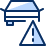 Car Caution Icon from Cyber Duotone Set