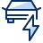 Car Charge Icon from Cyber Duotone Set