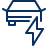 Car Charge Icon from Cyber Line Set
