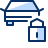 Car Lock Icon from Cyber Duotone Set