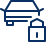 Car Lock Icon from Cyber Line Set