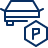 Car Park Icon from Cyber Line Set