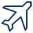 Airplane Icon from Cyber Line Set