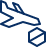Airplane Arrival Cancel Icon from Cyber Line Set