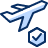 Airplane Departure Check Icon from Cyber Duotone Set