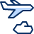 Airplane Fly Icon from Cyber Duotone Set