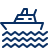 Ferry Icon from Cyber Line Set