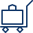 Luggage Cart Icon from Cyber Line Set